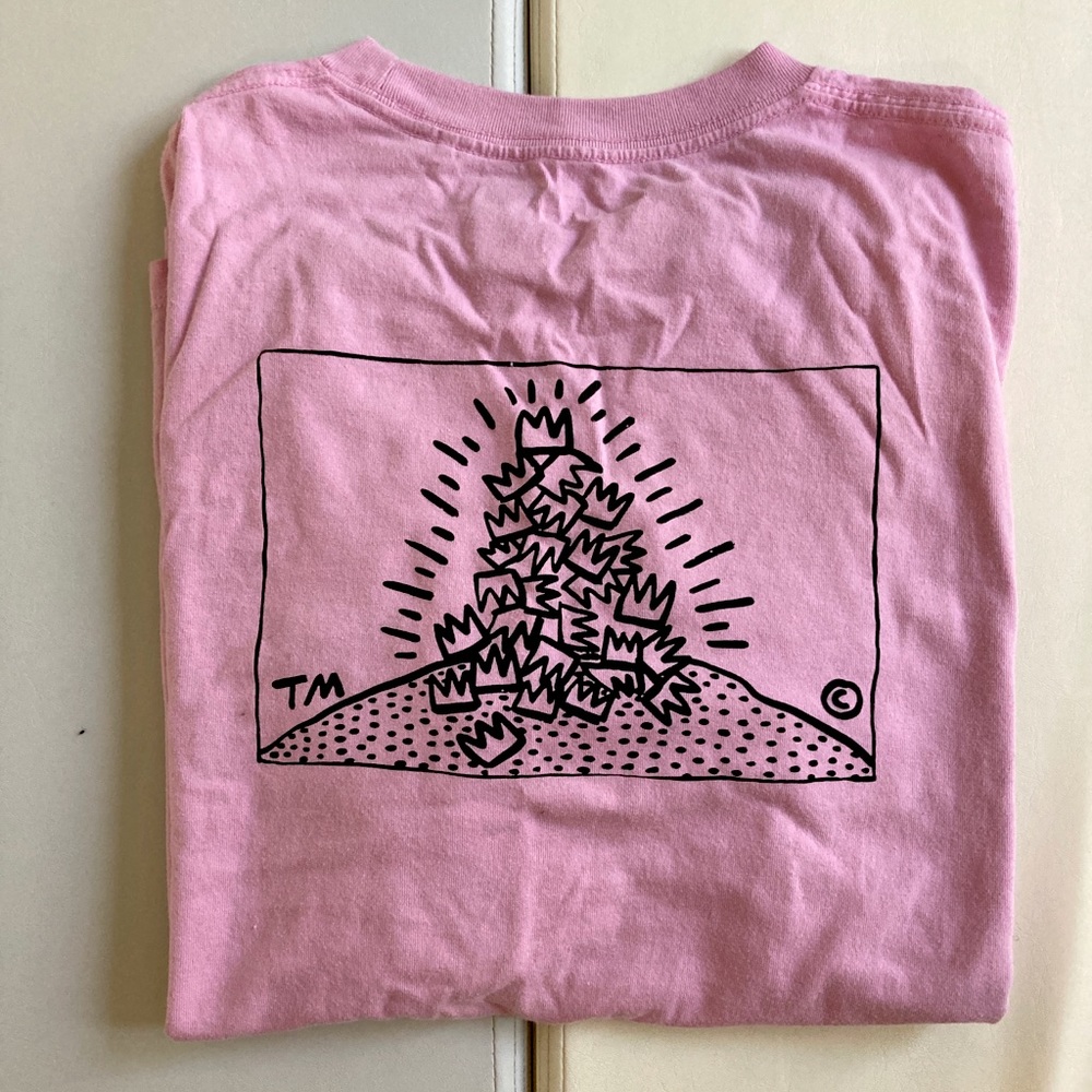 UT x Keith Haring Pink Graphic T-shirt